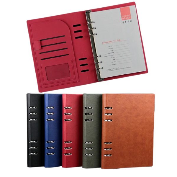 A6, A5, B5, A4, filofax, записная книжка с кольцом, бизнес, искусственная кожа, дневник, Обложка, программа, синий, винный, черный, офисный, профессиональный, планировщик, книга