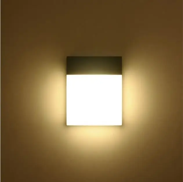 Уличная настенная лампа водонепроницаемый светильник для коридора лестницы