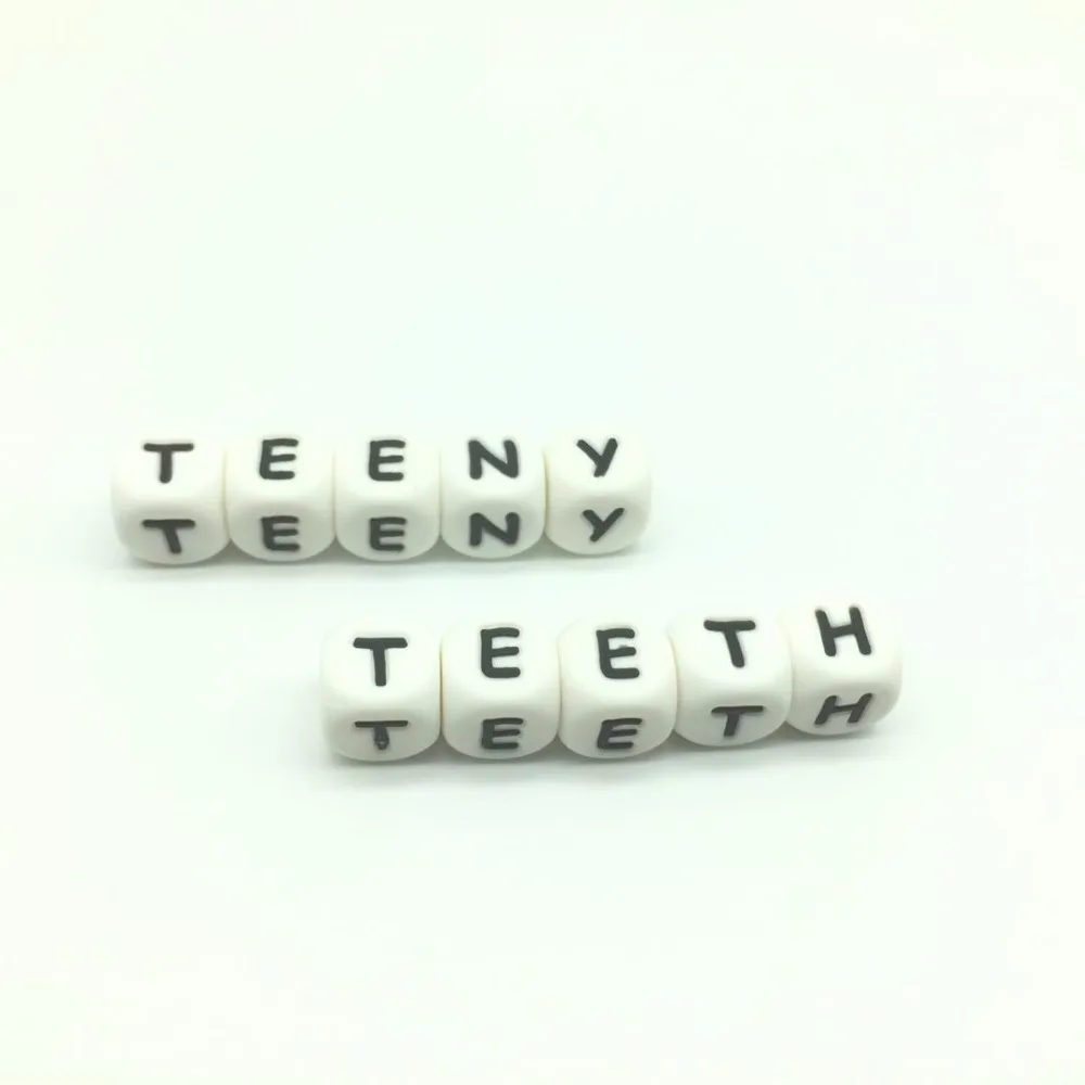 100 шт. буквы алфавита куб Еда Класс английский бусина буква В 26 букв без