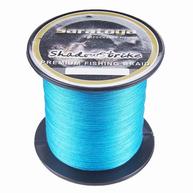 Синий DORISEA Saratoga леска 8strands супер прочная леска 100 м плетёный шнур FishLine 6lb 10lb 20lb 30lb 60lb 80lb 100lb 200lb 300lb - Цвет: Синий
