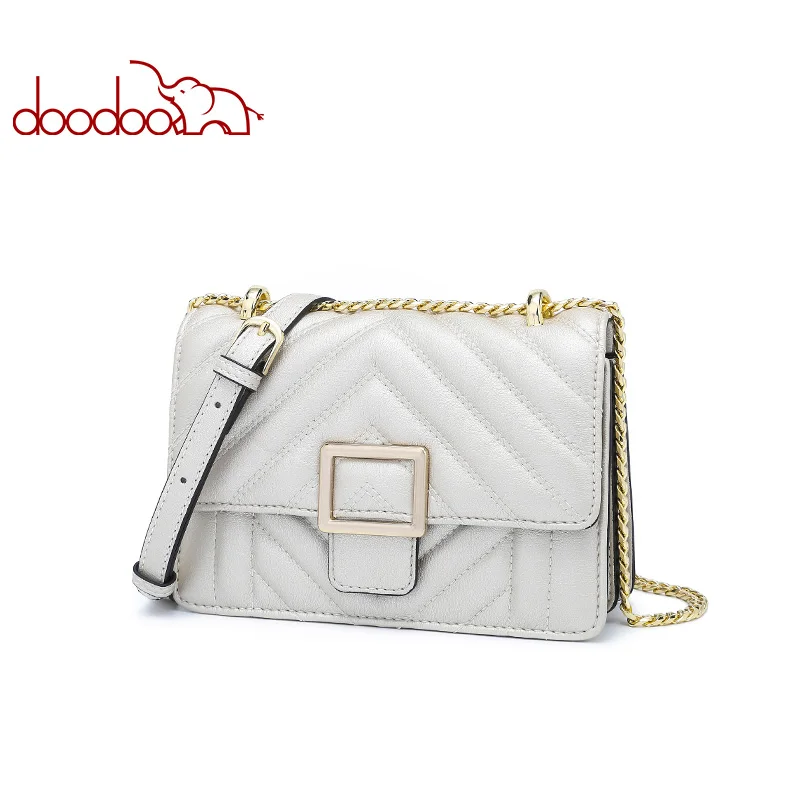 Женская сумка мессенджер DOODOO модная Брендовая женская через плечо из