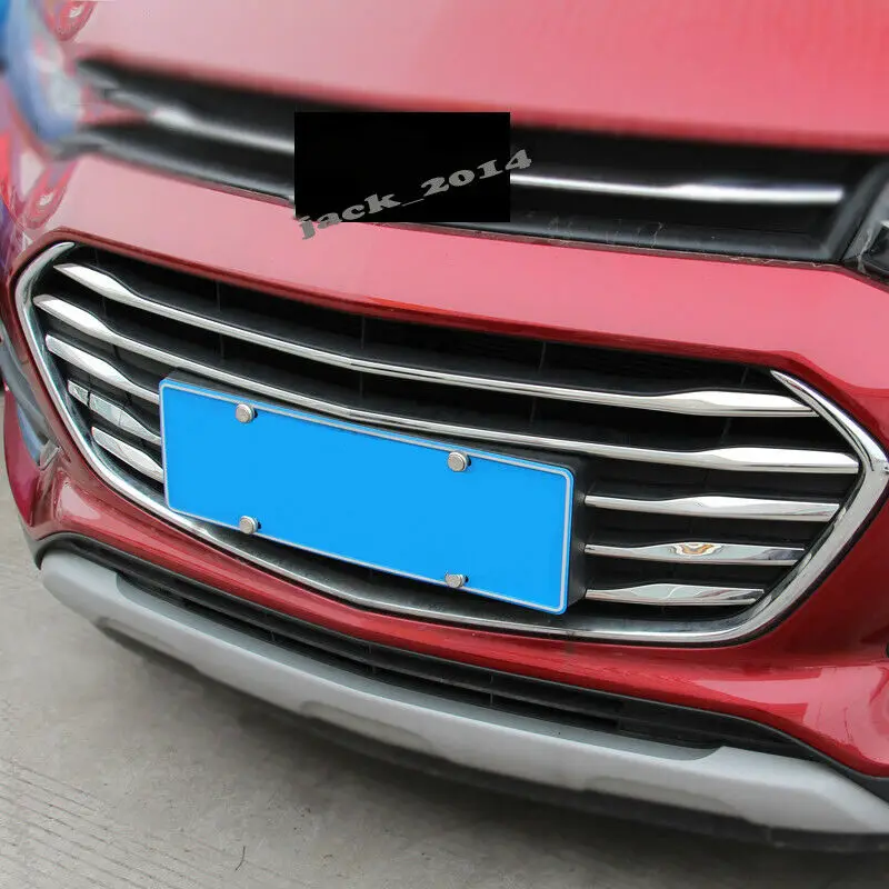 Нержавеющая сталь Передняя Нижняя решетка гриль формовочные полосы крышка