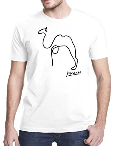Мужская футболка из 100% хлопка топы Camel Picassos толстовка 2019 | одежда