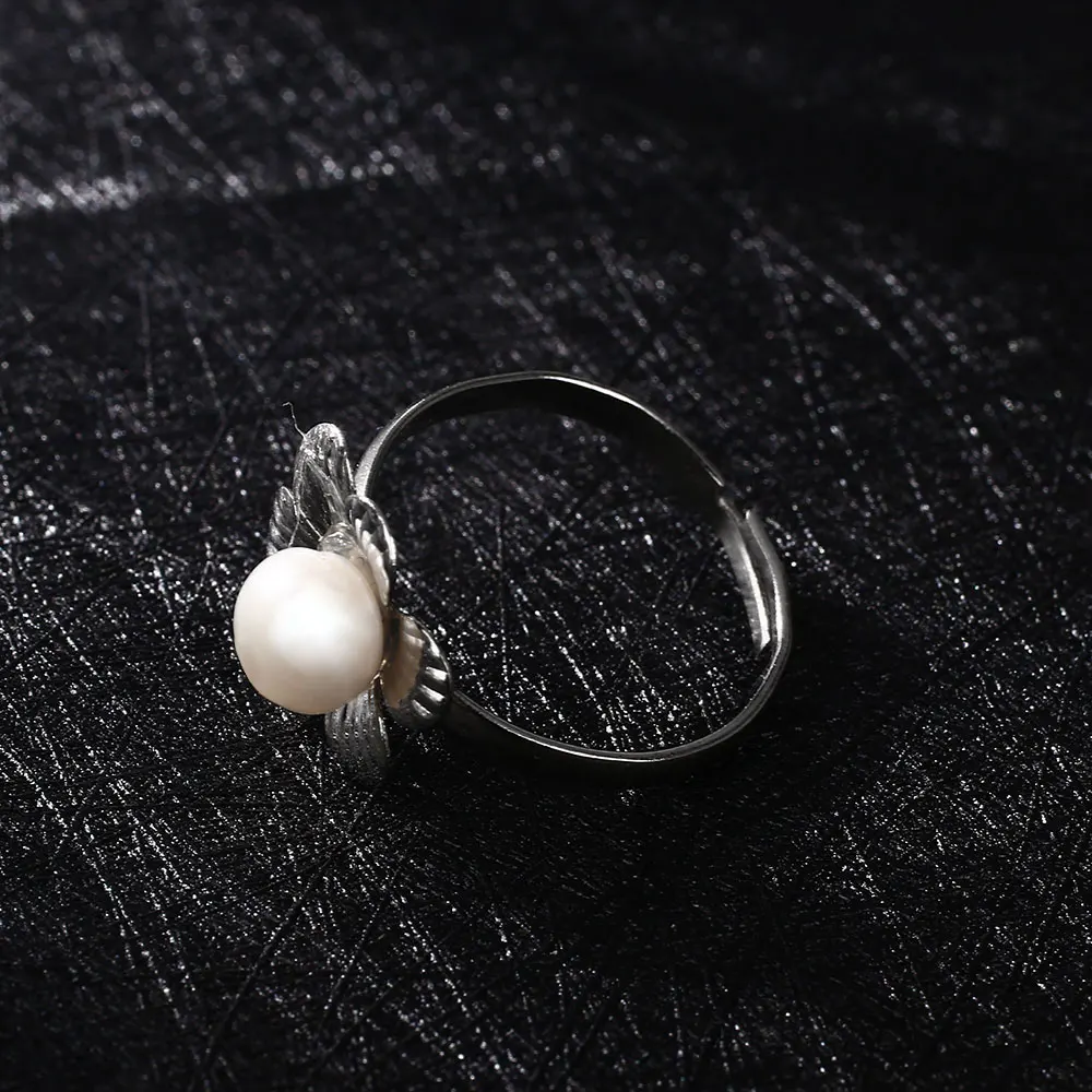 DIY ожерелье Oyster серьги и кольцо Набор Мода Жемчуг женщина Кулон Ювелирные наборы