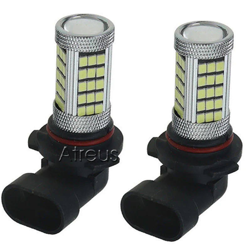 Atreus 2 шт. Автомобильные светодиодные лампы 9006 HB4 2835 63 SMD фонари Противотуманные