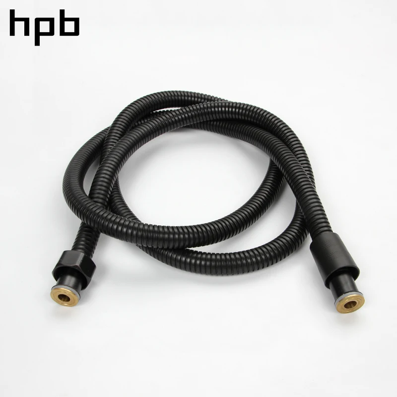 HPB 1 5 м черные сантехнические шланги для ванной комнаты ручные душевые из