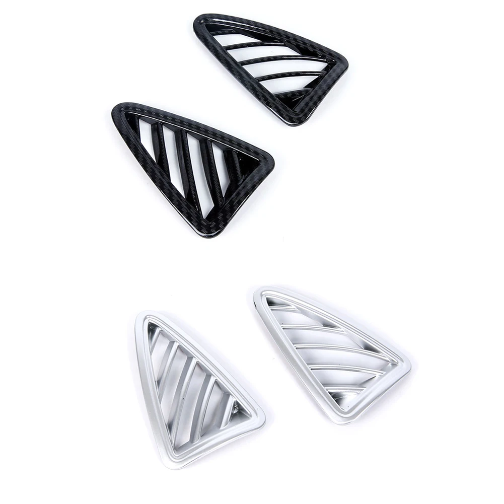 

2 шт., накладка на вентиляционное отверстие из углеродного волокна для Mazda CX-3 CX3 2018, Стайлинг автомобиля