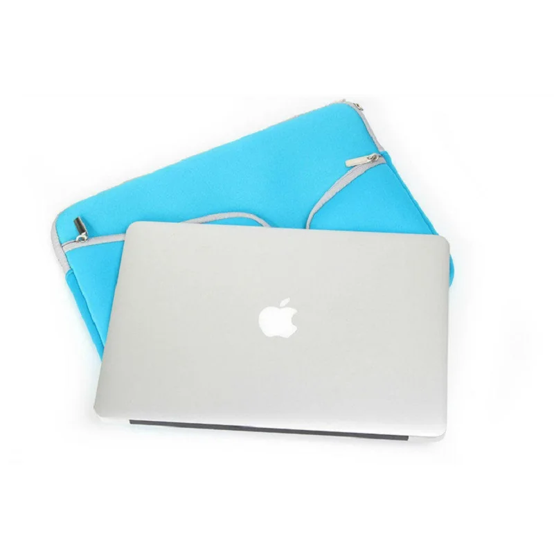 Новый двойной карман на молнии для ноутбука Macbook Air Pro retina 11 6 13 3 15 4 дюймов рукав Mac