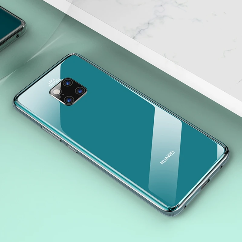 Роскошный чехол ТПУ прозрачный мягкий защитный для Huawei MATE 20 Pro|Чехлы-книжки| |