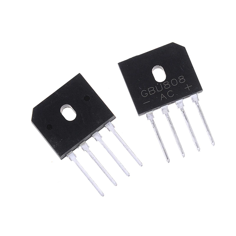 

5 шт. GBU808 800 в 8A однофазный диодный мост выпрямитель Ic чип