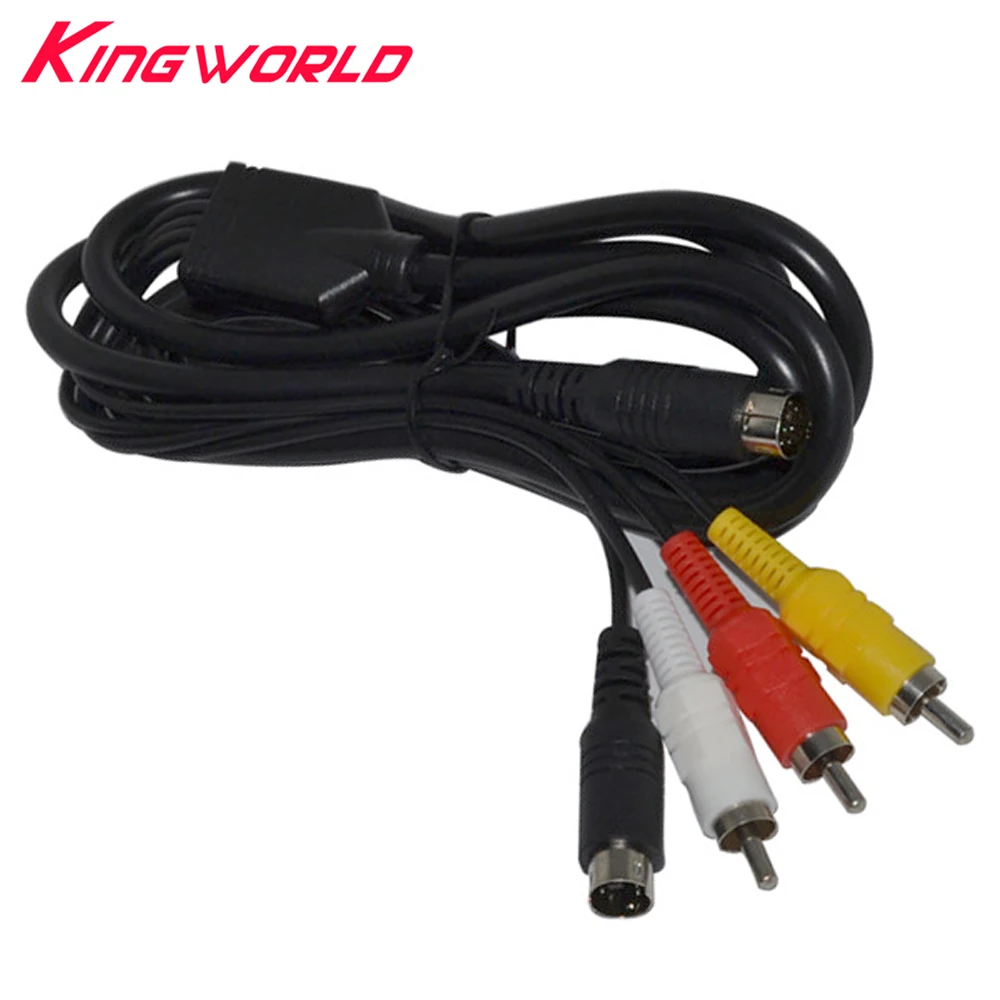 100 шт. никелированные шнуры кабель для SEGA Saturn SS | Электроника