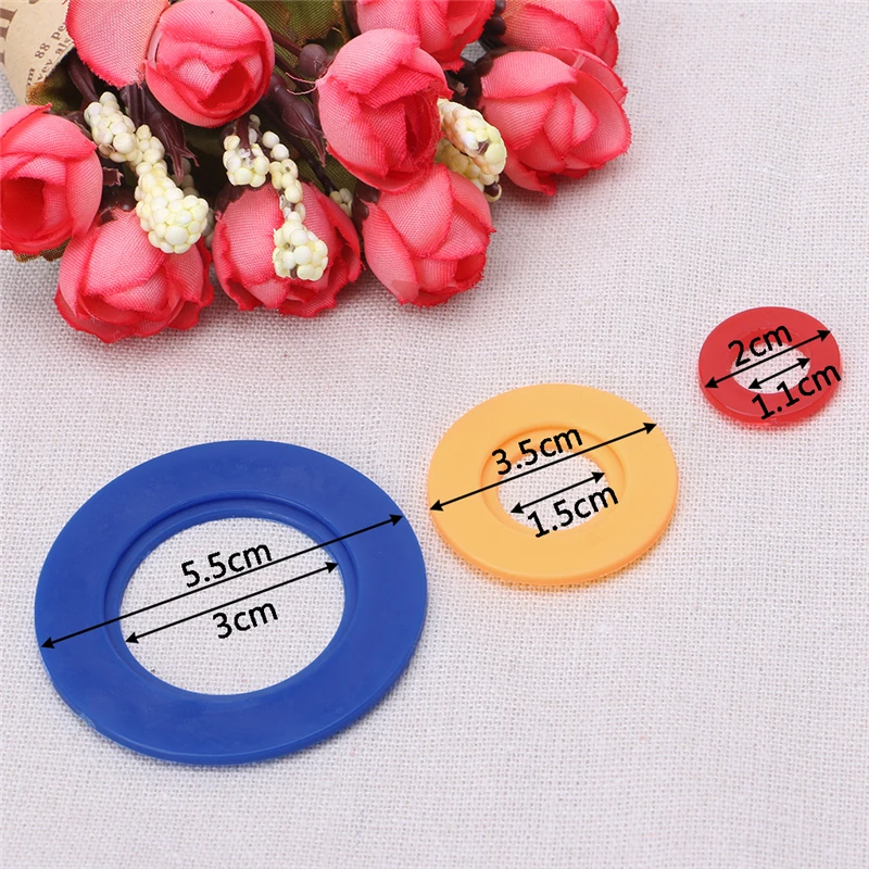 Помпон для вязания тканевая игла 3 размера|pompom maker|pompom maker fluff ballneedle crafts |