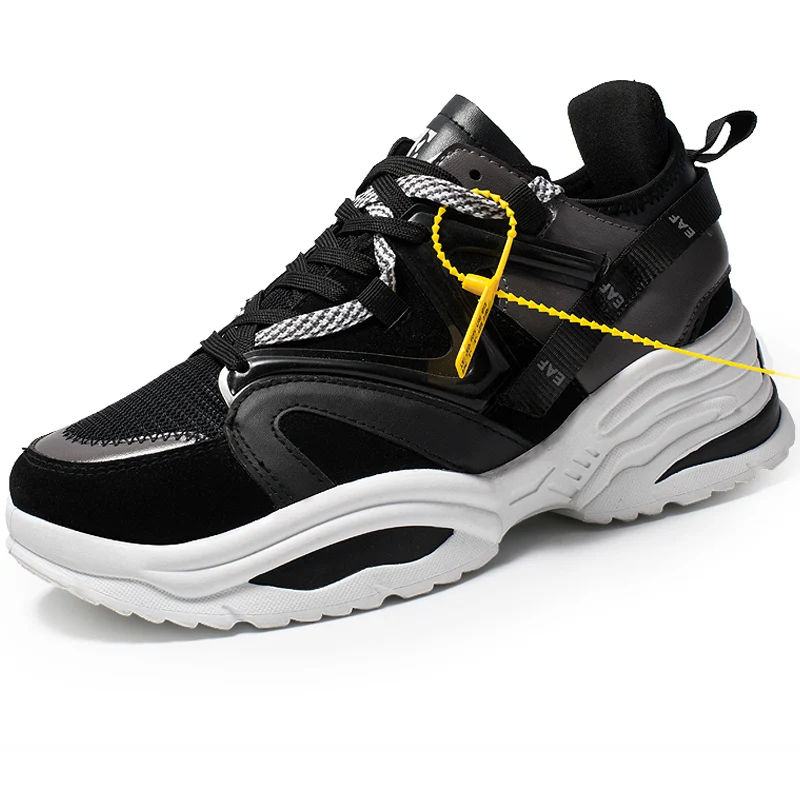 

Brand Superstar Men Casual Shoes Thick Sole Fashion Sneakers Black Footwear Male Walking Shoes Outdoor Mens Shoes Zapatos Man