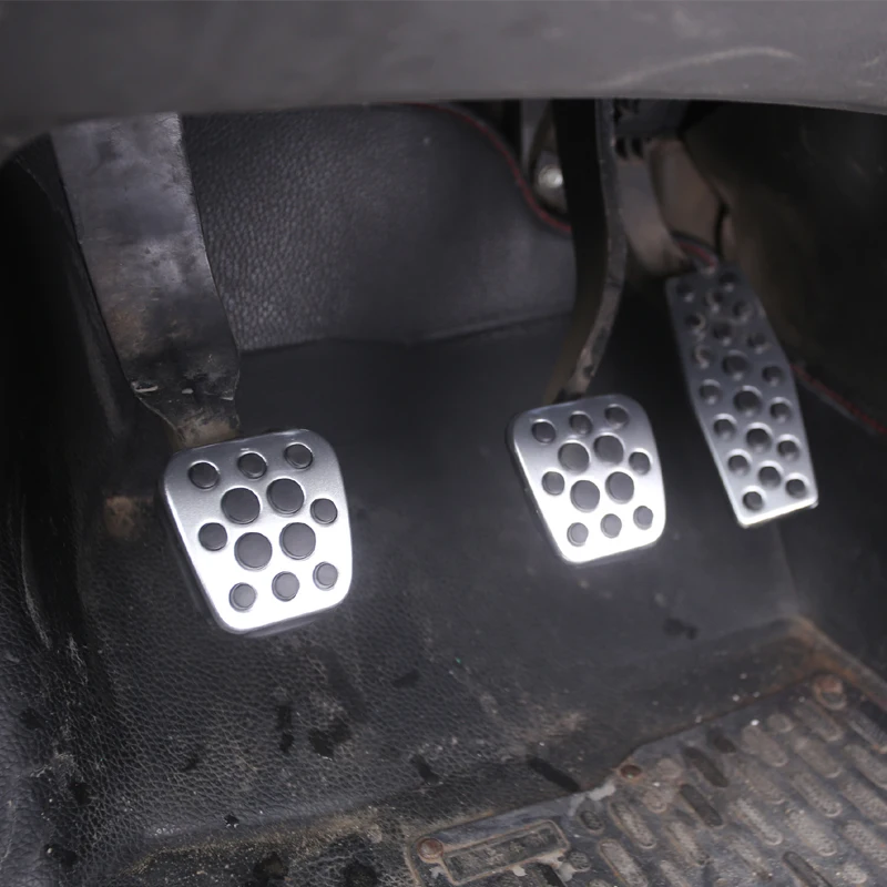 Алюминиевые педали ручное сцепление дроссельная тормоз ножная педаль для Chevrolet