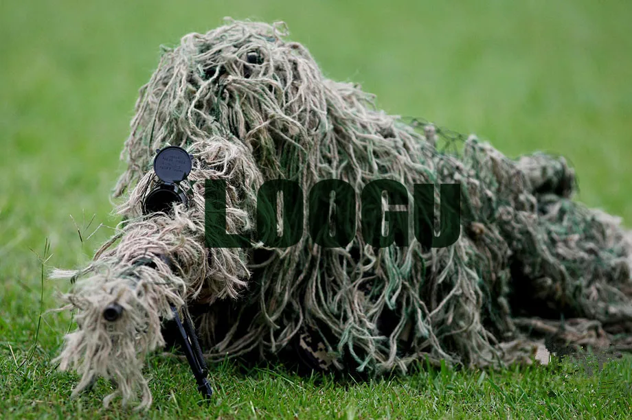 1,2 м Камуфляж Пистолет обертывание эластичный Ghillie Аксессуары тактический камуфляж снайперский пистолет веревка страйкбол Пейнтбол Открытый Охота снег джунгли