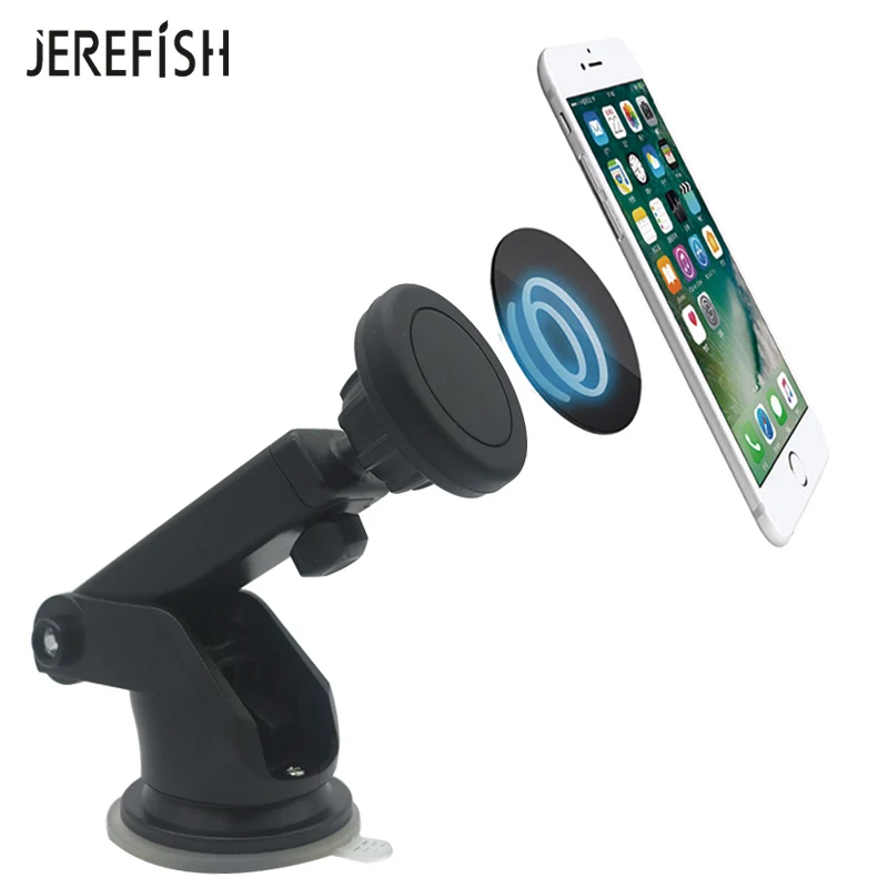 JEREFISH магнитный автомобильный держатель телефона для лобового стекла комплект
