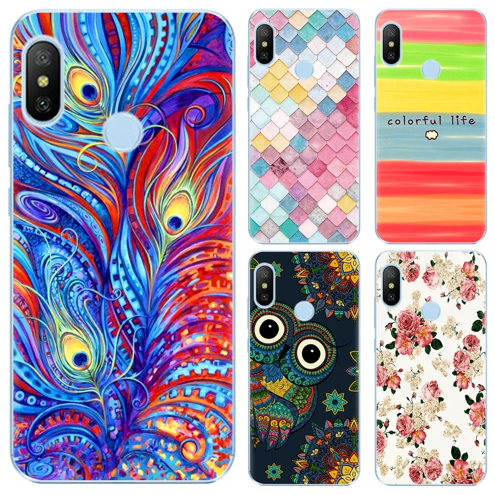 Новое поступление чехол для телефона Xiaomi Redmi 6 Pro/Xiaomi A2 Lite 5 84 дюйма модный дизайн