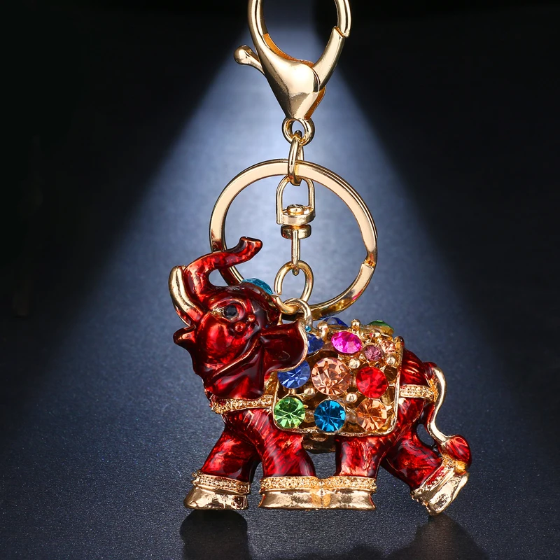 Bettyue Брендовое модное милое стерео металла Многоцветный Слон с украшением в виде