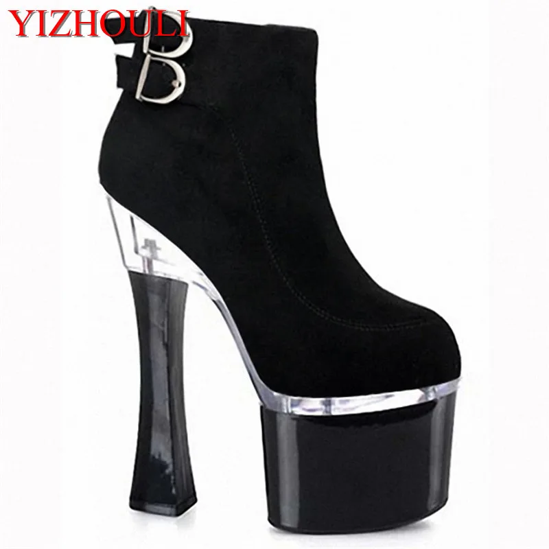 

2018 новые стильные женские мотоциклетные ботинки с бантом 17-18 см ботинки на платформе женская обувь