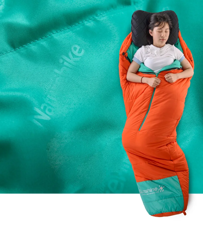 NatureHike взрослый открытый Мумия спальный мешок зимний теплый Кемпинг пеший туризм спальный мешок