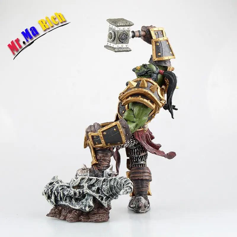 Gioco Wow Orc Warchief Thrall Premium Серия 2 ПВХ фигурка Da Collezione Modello Ben Imballato Senza Scatola | Игрушки и