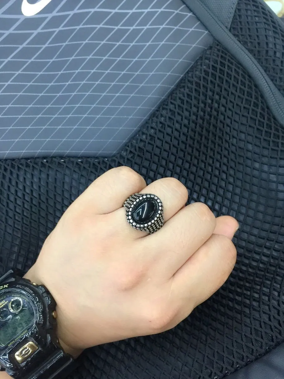 MANGOSKY модное кольцо из нержавеющей стали мужские панк кольца заклепки человек в