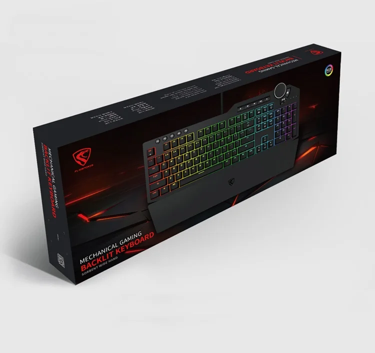 Все новые Fl Киберспорт S198 RGB Подсветка Мультимедиа USB Проводная Механическая