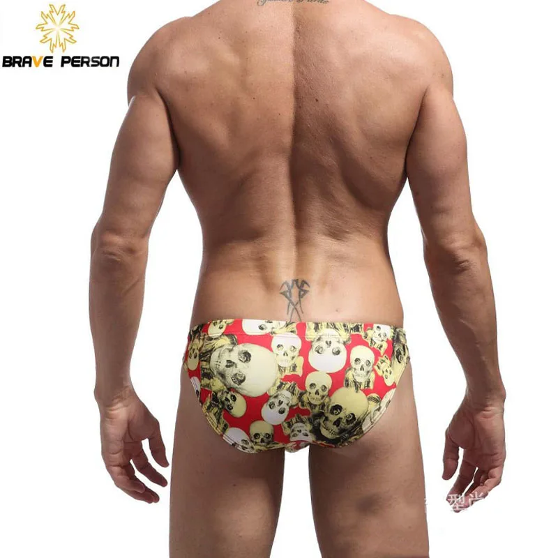 Мужские трусы Brave купальные костюмы человека сексуальный купальник с заниженной