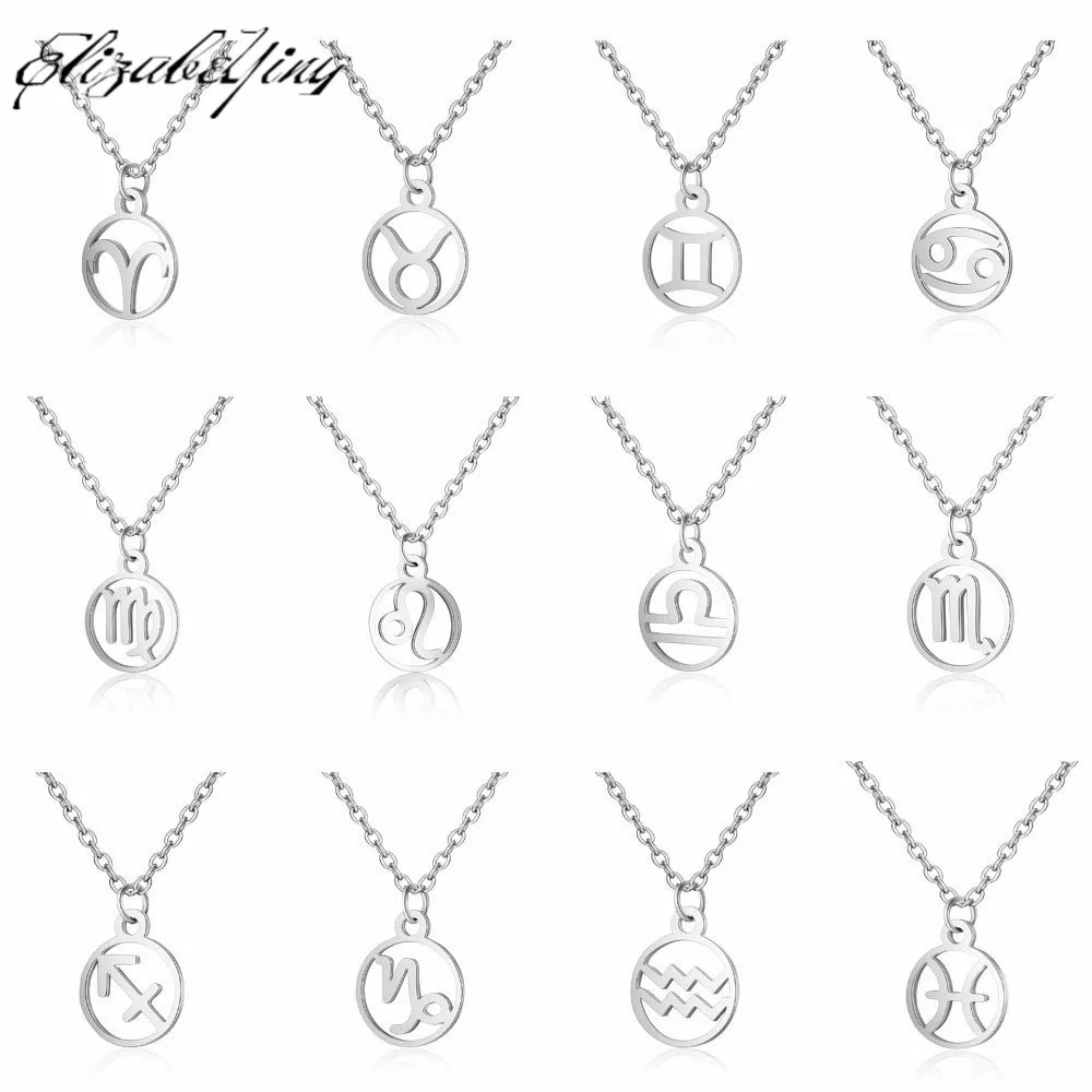1 шт. ожерелье Ариэль Овен знаки 12 звезд Зодиак Созвездия гороскоп Астрология