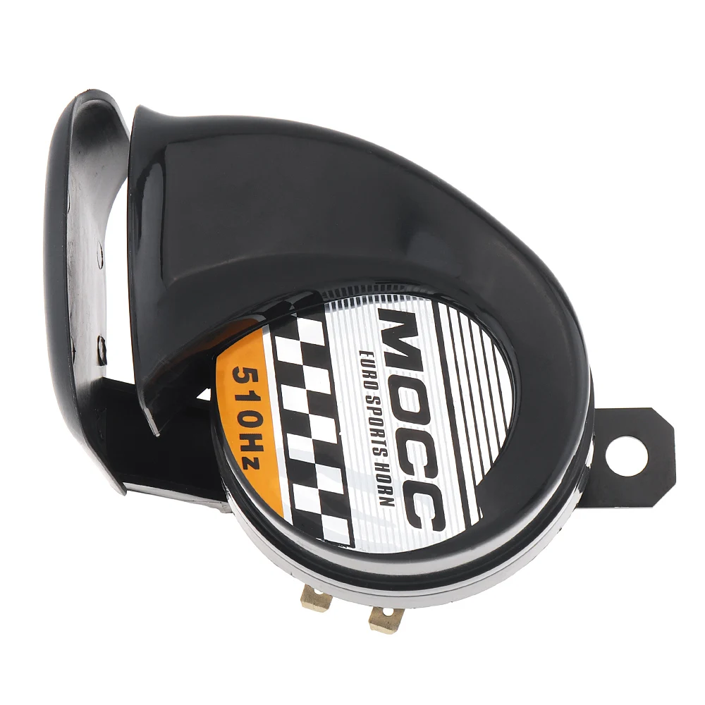 Черный 12В к DC водонепроницаемый улиточный твитер динамик для мотоцикла универсальный|Сигналы мотоцикла| |