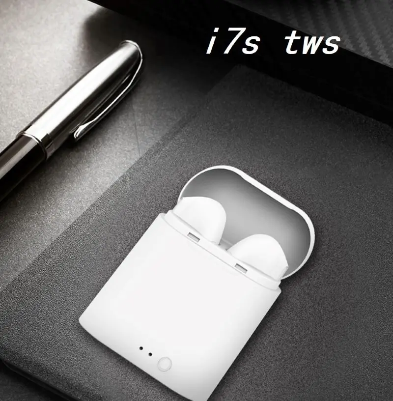 I7s tws Bluetooth наушники с микрофоном Спортивная гарнитура Беспроводные зарядным