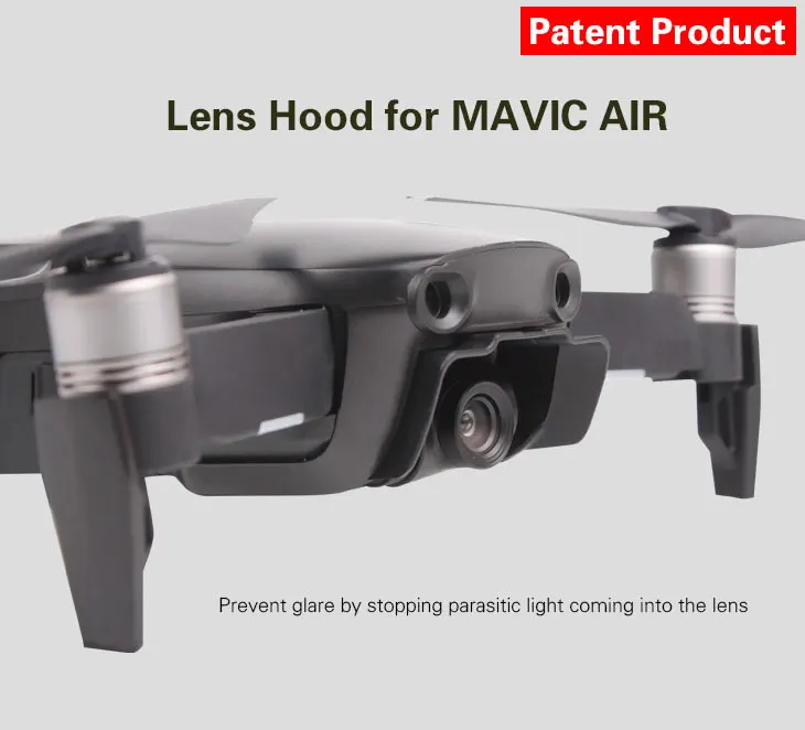 Светозащитная бленда объектива для DJI Mavic Air Drone запасные части быстроразъемный защитный кожух камеры защитная крышка объектива солнцезащитные комплекты