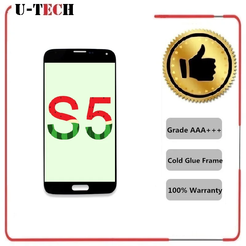 Gansta Экран дисплея сенсорный экран совместимый для samsung Galaxy S5 G900 G900F|Экраны
