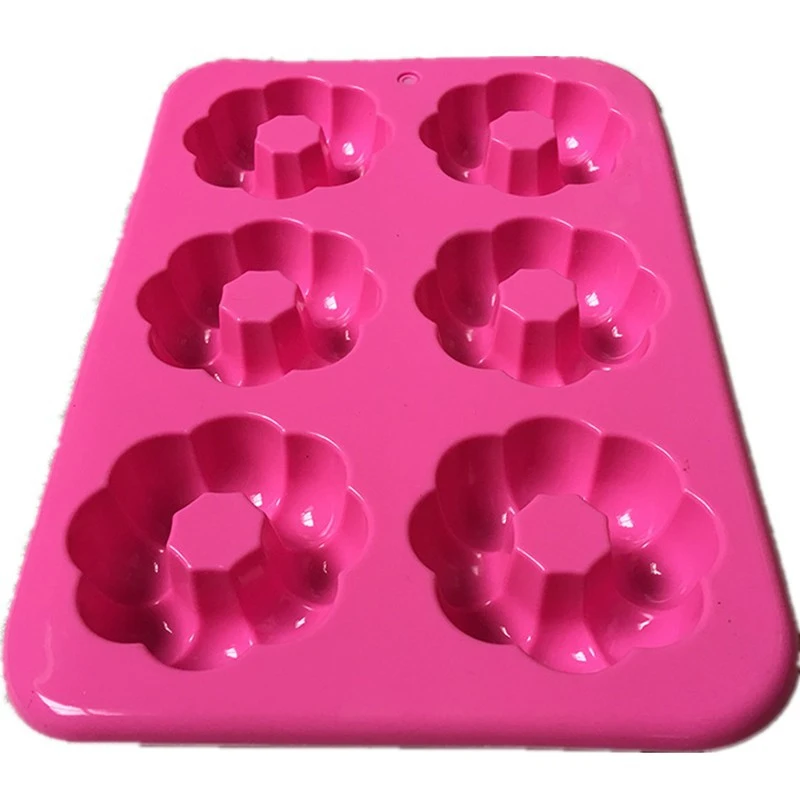 Кружевная силиконовая формочка для пончиков DIY инструмент декорирования тортов