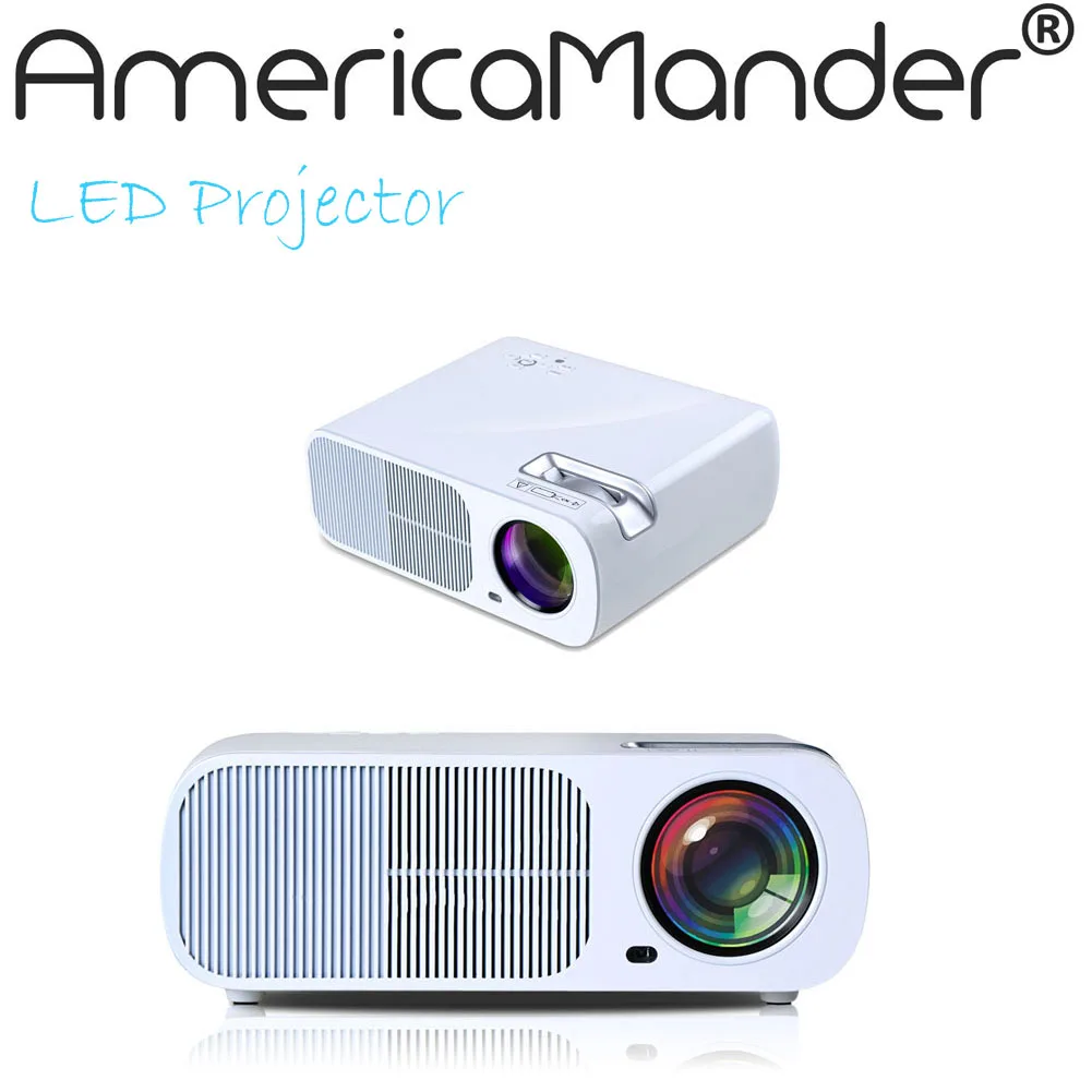 Новые HD 2600Lux Мультимедиа 3D LED Мини Домашний Кинотеатр ЖК Игры Проектор AV/VGA/SD/USB/HDMI