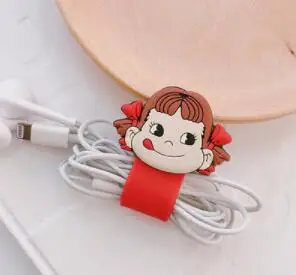 style 8 Мультипликационное многоцелевое Зарядное устройство USB кабель моталка линия передачи данных протектор наушников провод шнур Органайзер крепление для управления фиксатор - Цвет: style 8