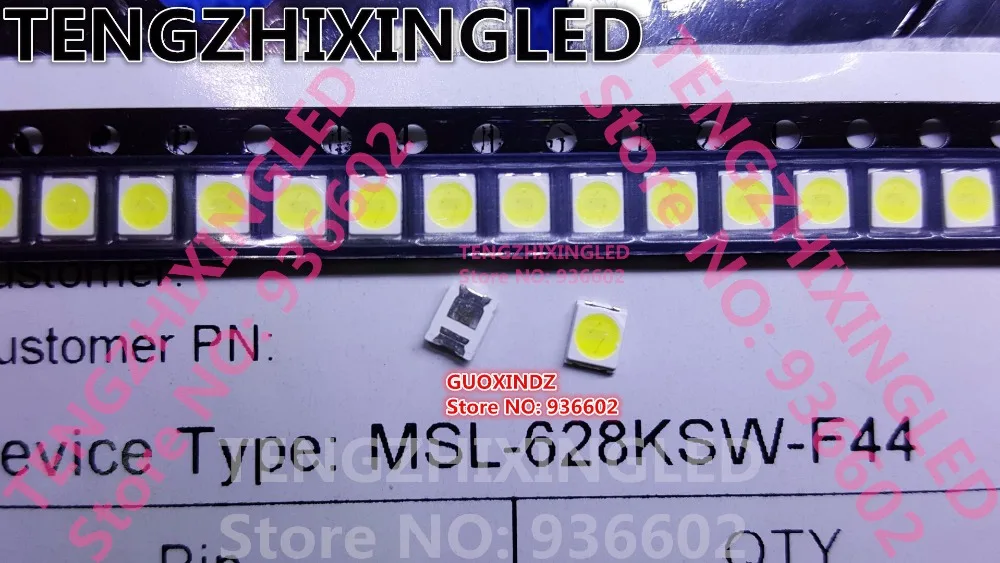 UNI LED Backlight 1W 3V 1210 3528 2835 Cool white MSL-628KSW LCD for TV Application | Электронные компоненты и