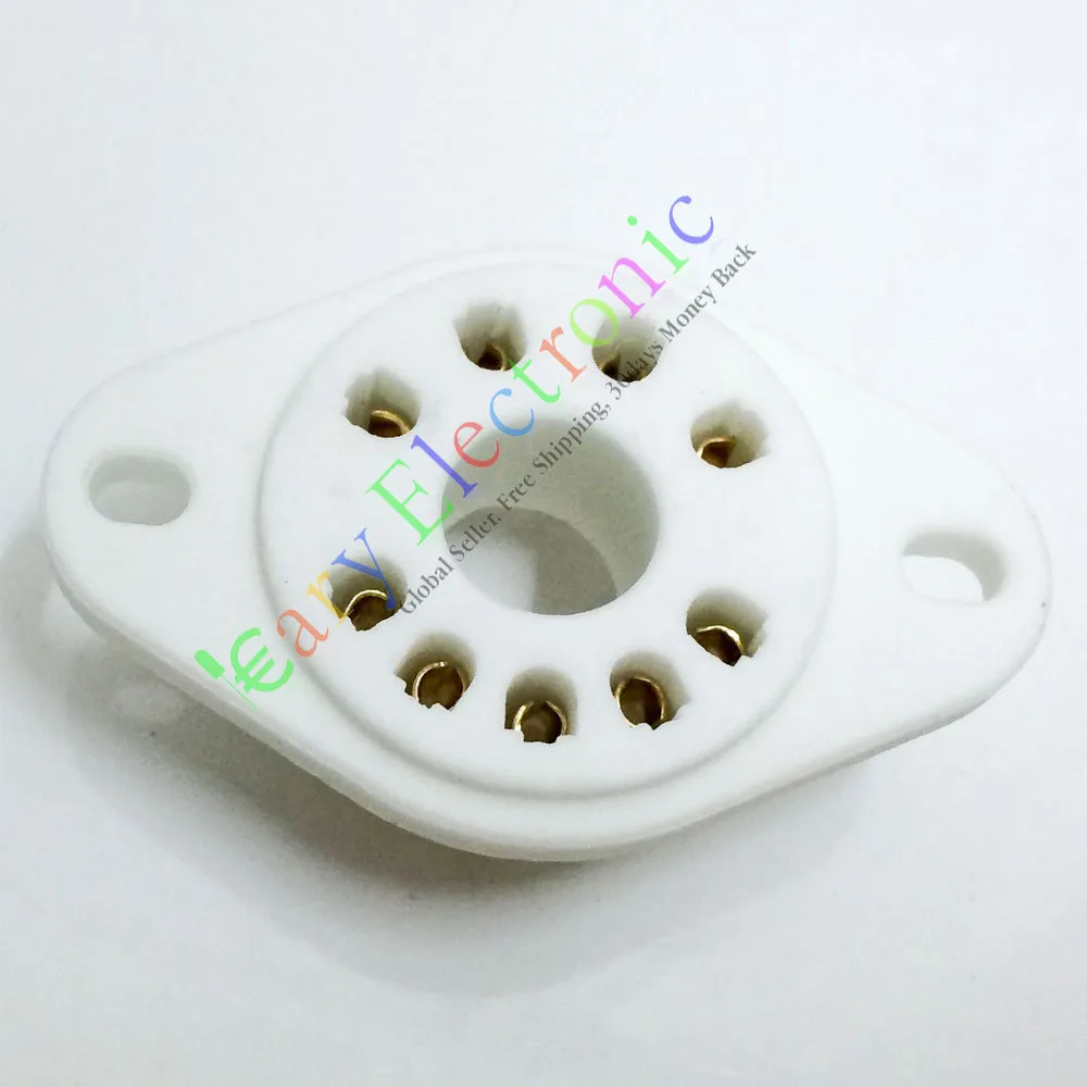 20 шт. позолоченные керамические трубки для усилителя RS1003 F3A|tube socket ceramic|accessory sockettube