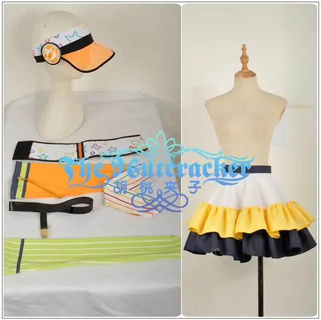[Сток] аниме Love Live Rin Hoshizora Crayon/Painter Пробуждение Косплей Костюм XS-XXL для женщин Хэллоуин Новинка