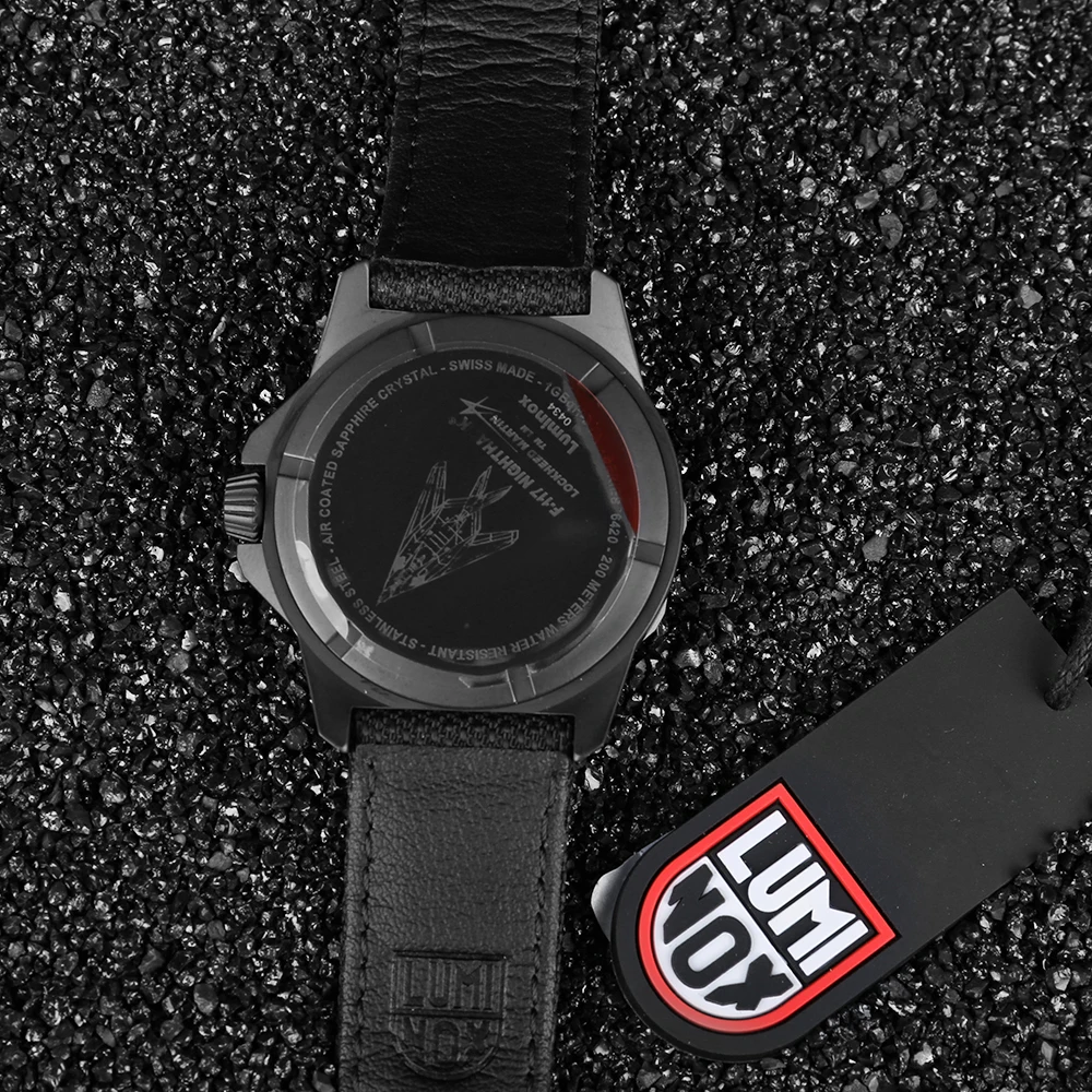 Мужские наручные часы Luminox спортивные водонепроницаемые кварцевые с хронографом