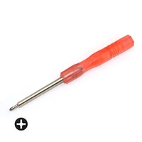100pcs mini transparent red cross screwdriver for universal screwdriver for game controller accessories repair tool