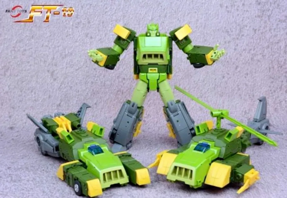 Fanstoys Ft19 Ft-19 трансформация Apache G1 весенние вентиляторы игрушки фигурка