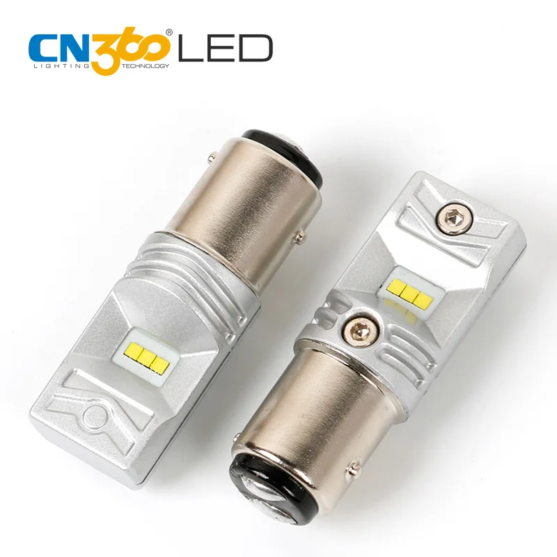 CN360 2 Шт 1157 LED CSP новый продукт стоп сигнал 780LM 12В Белый Уникальный дизайн