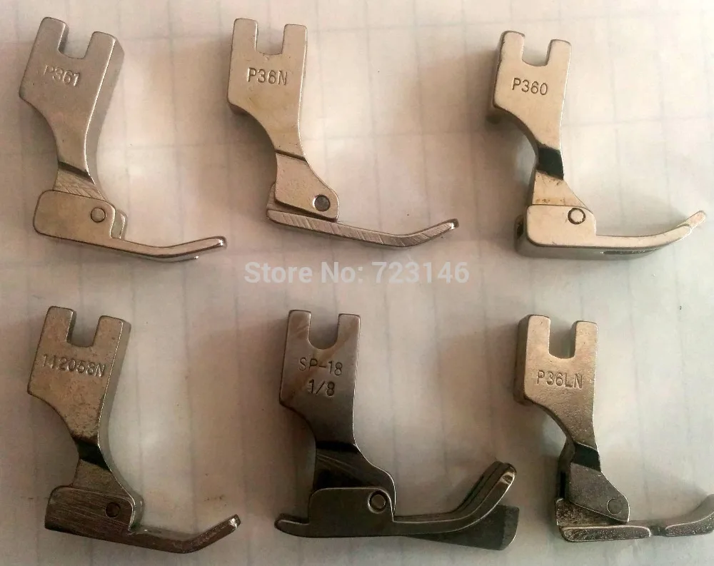 Сделано в Тайване 23 лапки для ног промышленные планшетные Швейные машины части