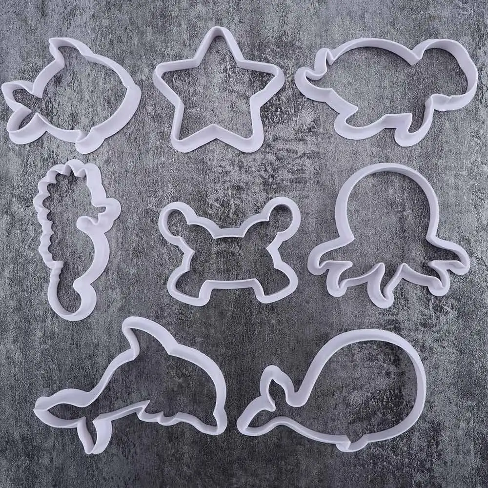 Форма для печенья морской формы 1 комплект форма в форме Кита дельфина осьминога