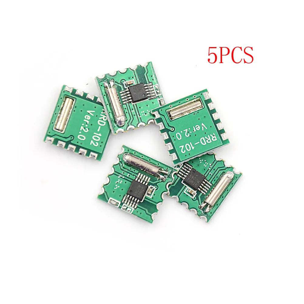 5 шт./лот FM стерео радио RDA5807M беспроводной модуль RRD 102V2.0 для Arduino|Регуляторы