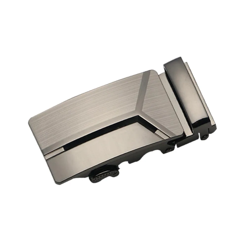 Мужской ремень с автоматической пряжкой фирменные дизайнерские кожаные пряжки