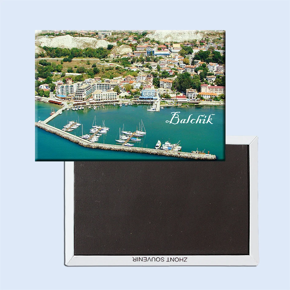 Приморской балхик из Болгарии магниты на холодильник 21646 курорт|fridge mat|fridge magnet