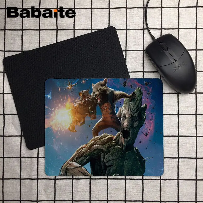 18x22cm Babaite Guardians галактики заказной Ноутбук игровой Размер коврика для компьютерной мыши для 25x29 см Коврик для мыши - Цвет: 18x22cm