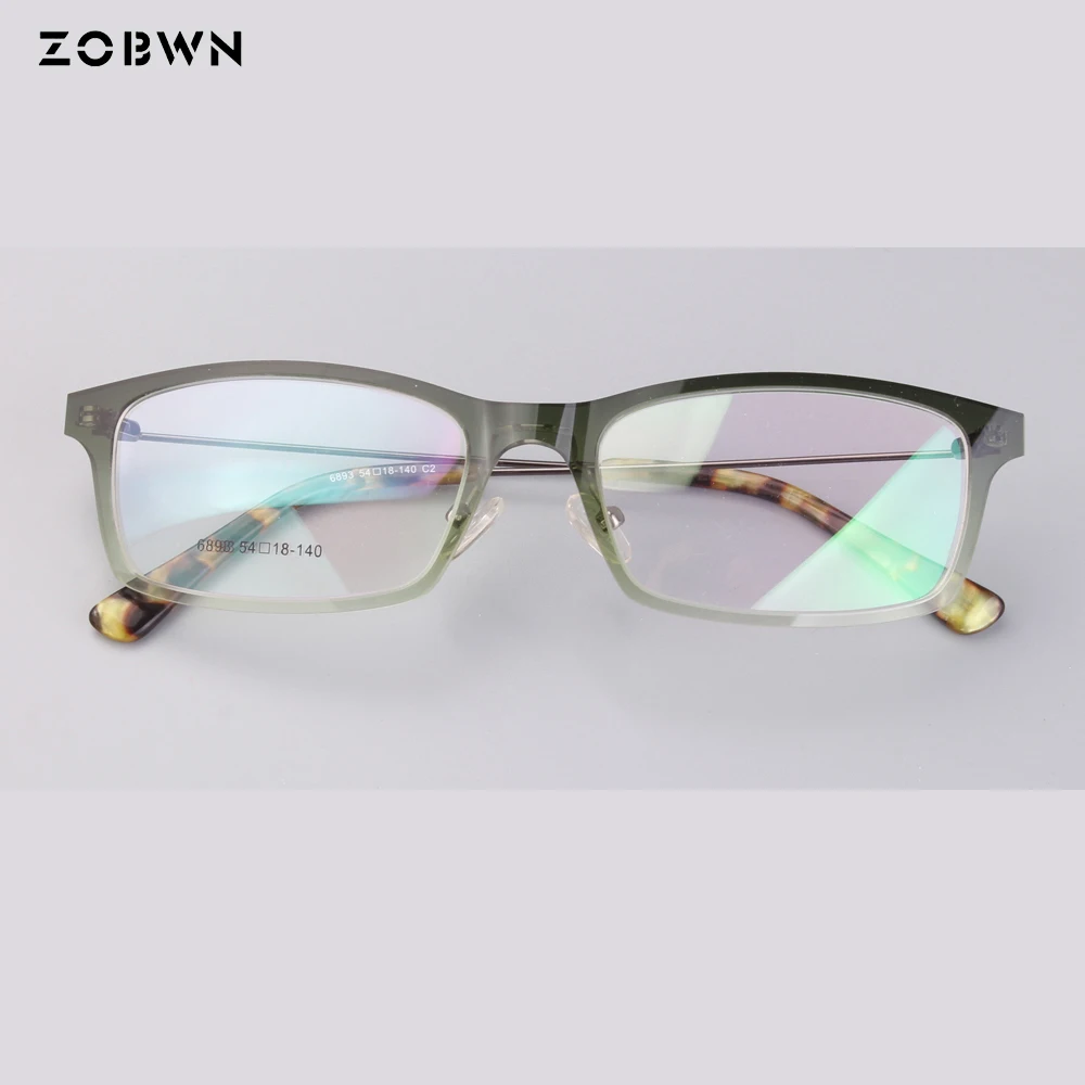 Мужские суперсветильник нейлоновые оправы для очков металлические дужки